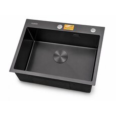 Кухонна мийка Ventolux HMKS 5843 PVD BK 3/0,6