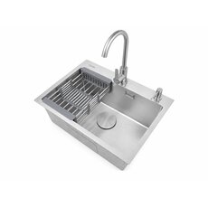 Кухонная мойка Ventolux HMKS 5843 SS 3/0,8