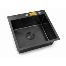 Кухонная мойка Ventolux HMKS 5848 PVD BK 3/0,8