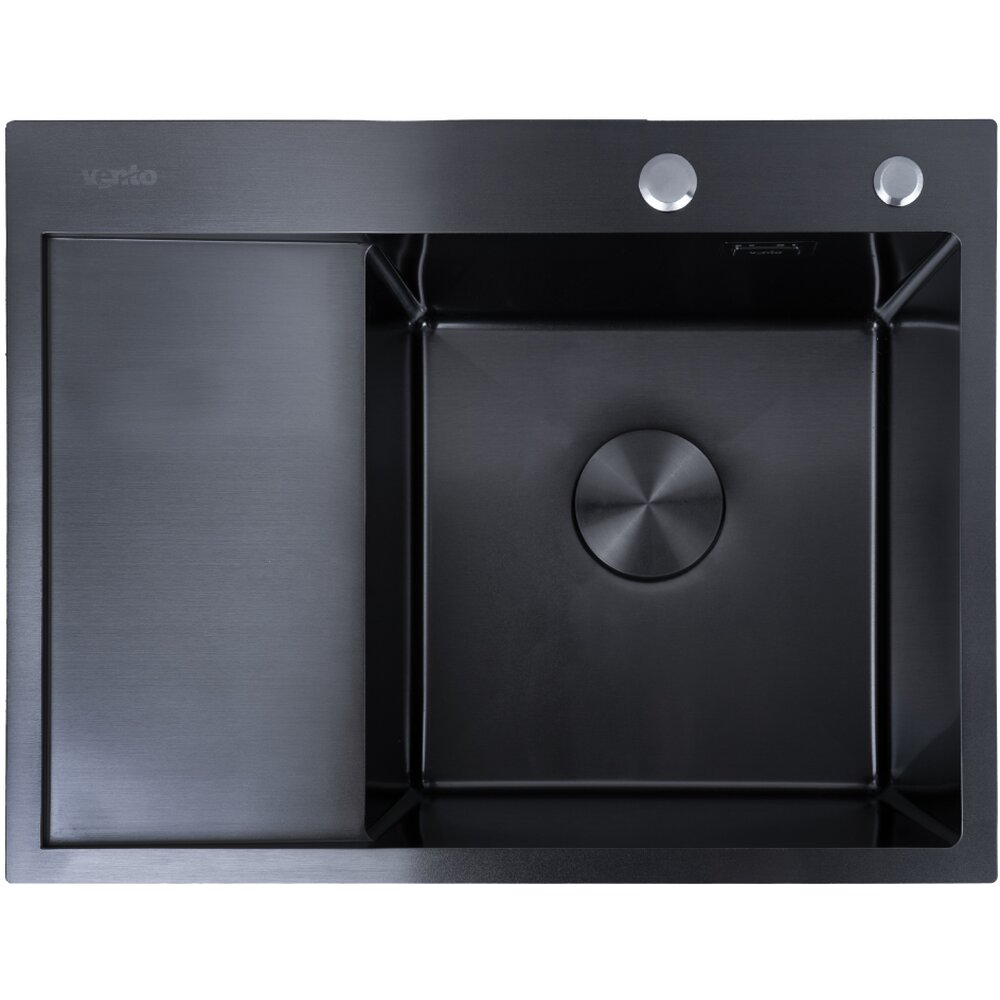 Фото - Кухонна мийка Ventolux HMKS RW 6550 PVD BK 3/0,8