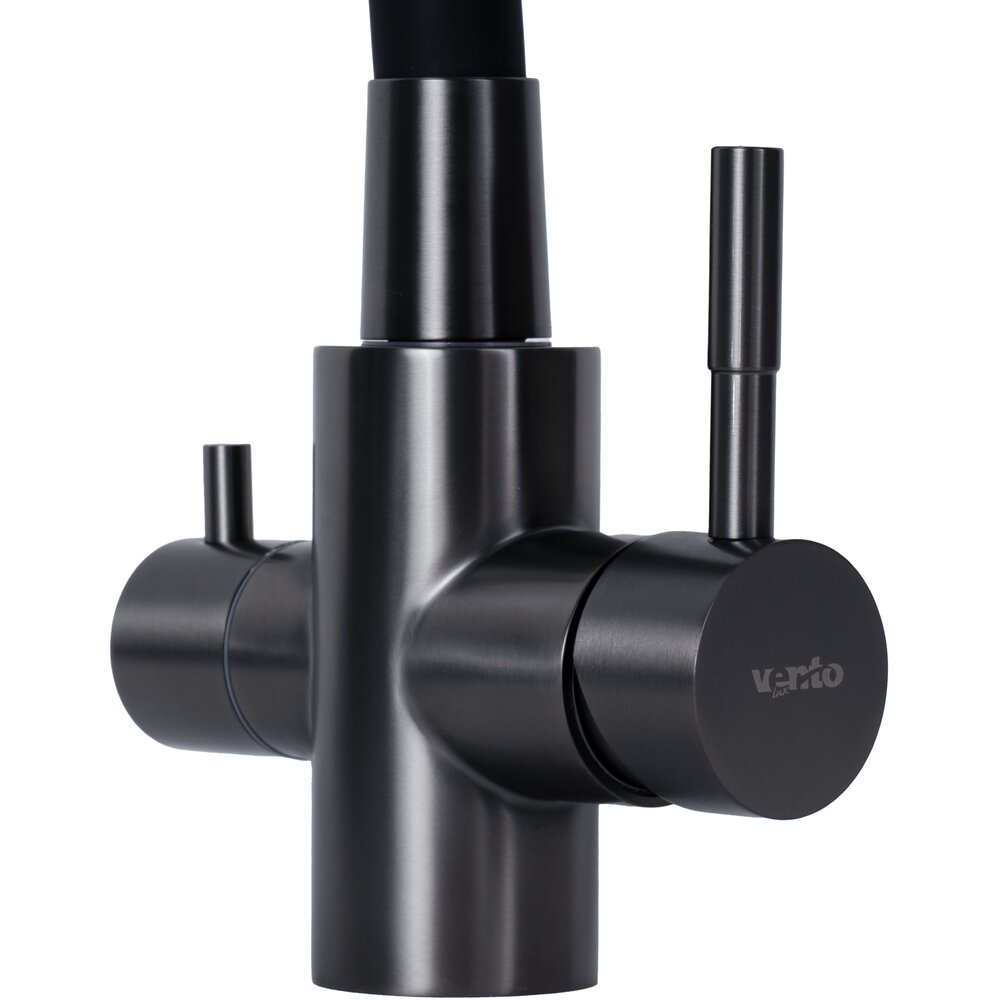 Фото - Смеситель Ventolux KFFPW 14 PVD BK/BK