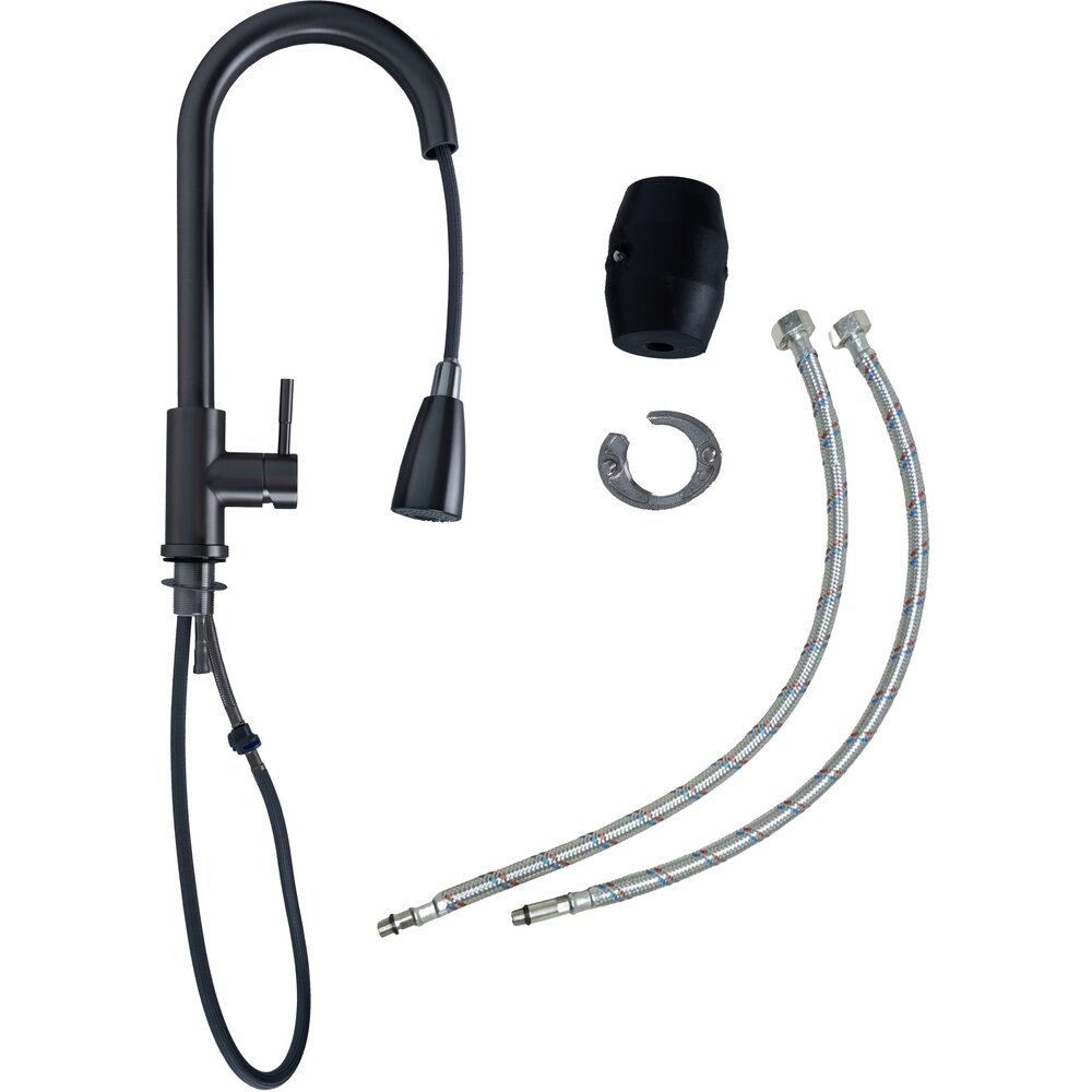 Фото - Смеситель Ventolux KFPFH05 PVD BK 2F