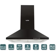 Витяжка LIDO 50 BK (700) Витяжка LIDO 50 BK (700)