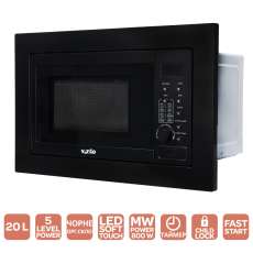 Мікрохвильові печі MWBI 20 BK ST Мікрохвильові печі MWBI 20 BK ST