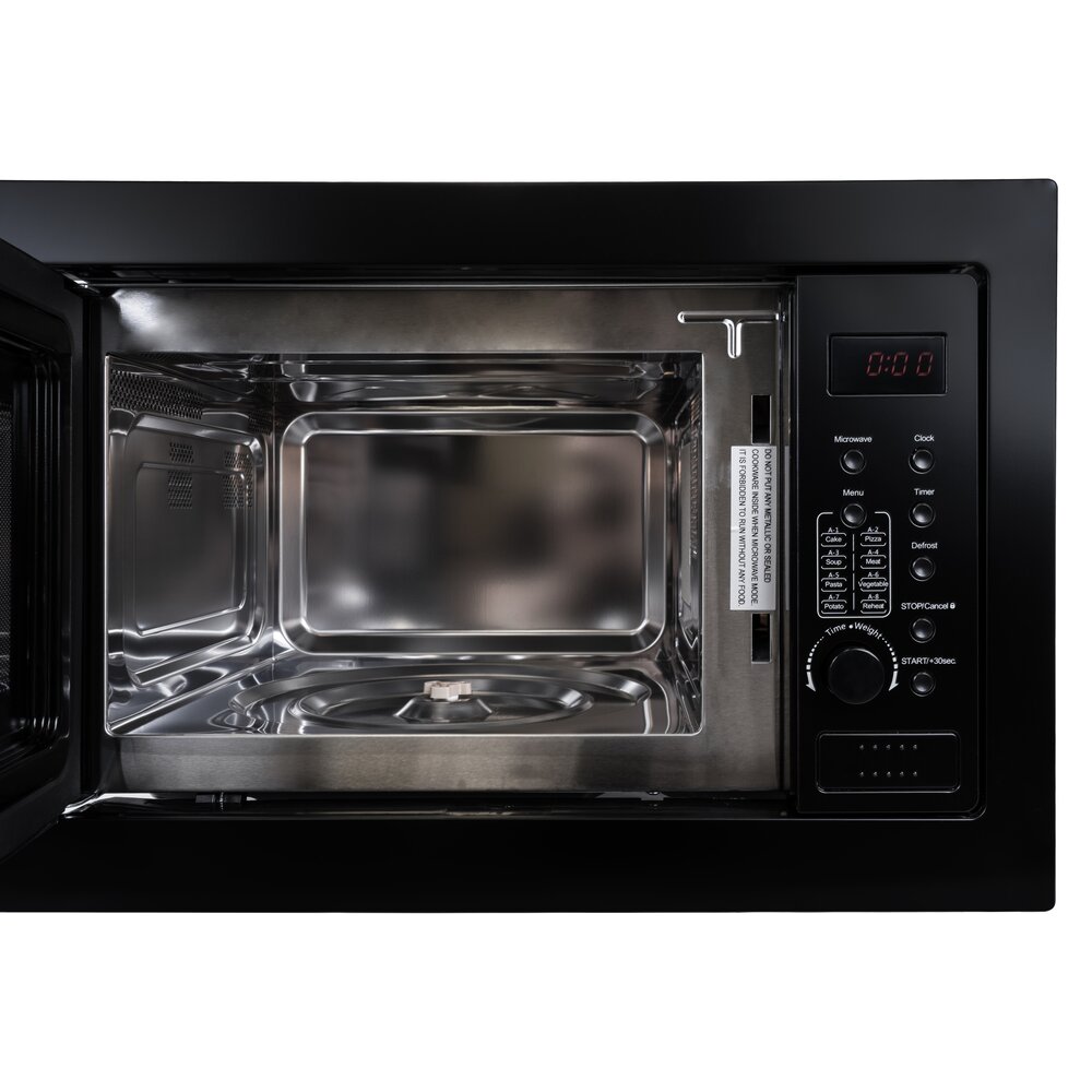 Мікрохвильові печі MWBI 25 BK ST Фото - Мікрохвильові печі MWBI 25 BK ST