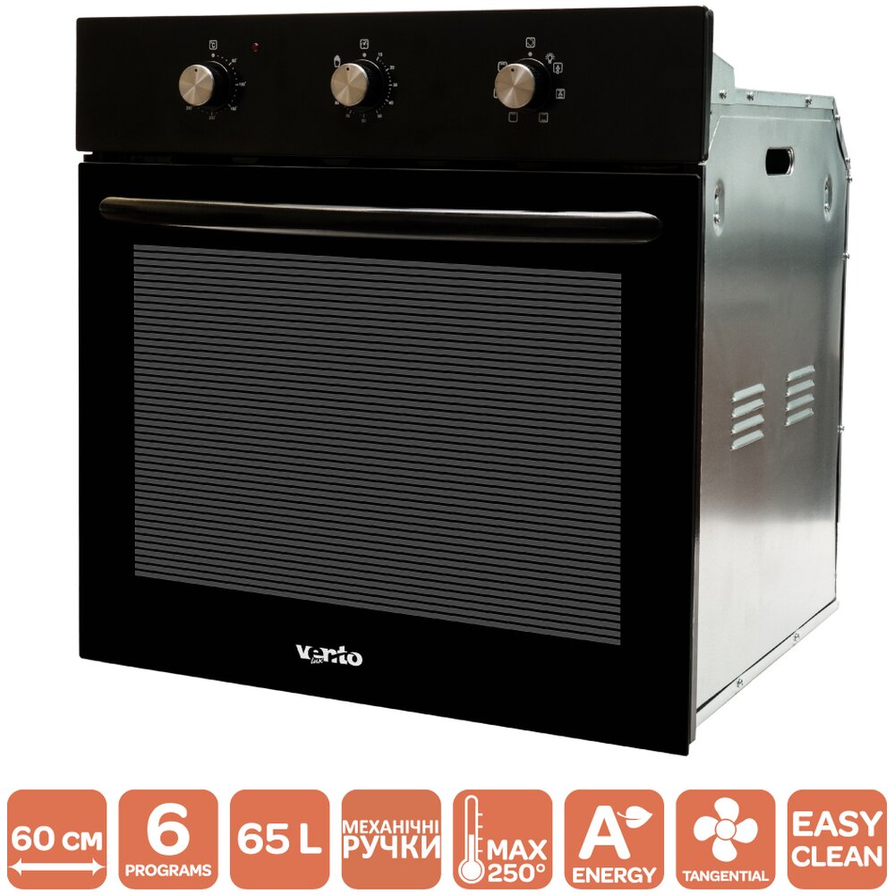 Духовые шкафы NERO 6 MT (BK) Фото - Духовые шкафы NERO 6 MT (BK)