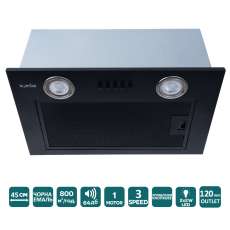 Витяжка PUNTO 45 BK (800) PB