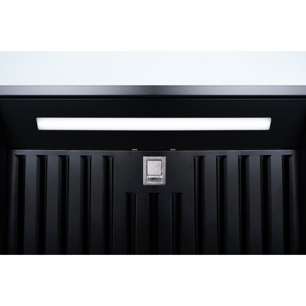Вытяжка PUNTO 60 BK (1200) ST MM BF Фото - Вытяжка PUNTO 60 BK (1200) ST MM BF