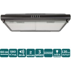 Вытяжка ROMA 60 BK 2M LUX Вытяжка ROMA 60 BK 2M LUX