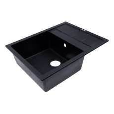 Кухонна мийка Ventolux SILVIA (BLACK QUARTZ) 650х500х200