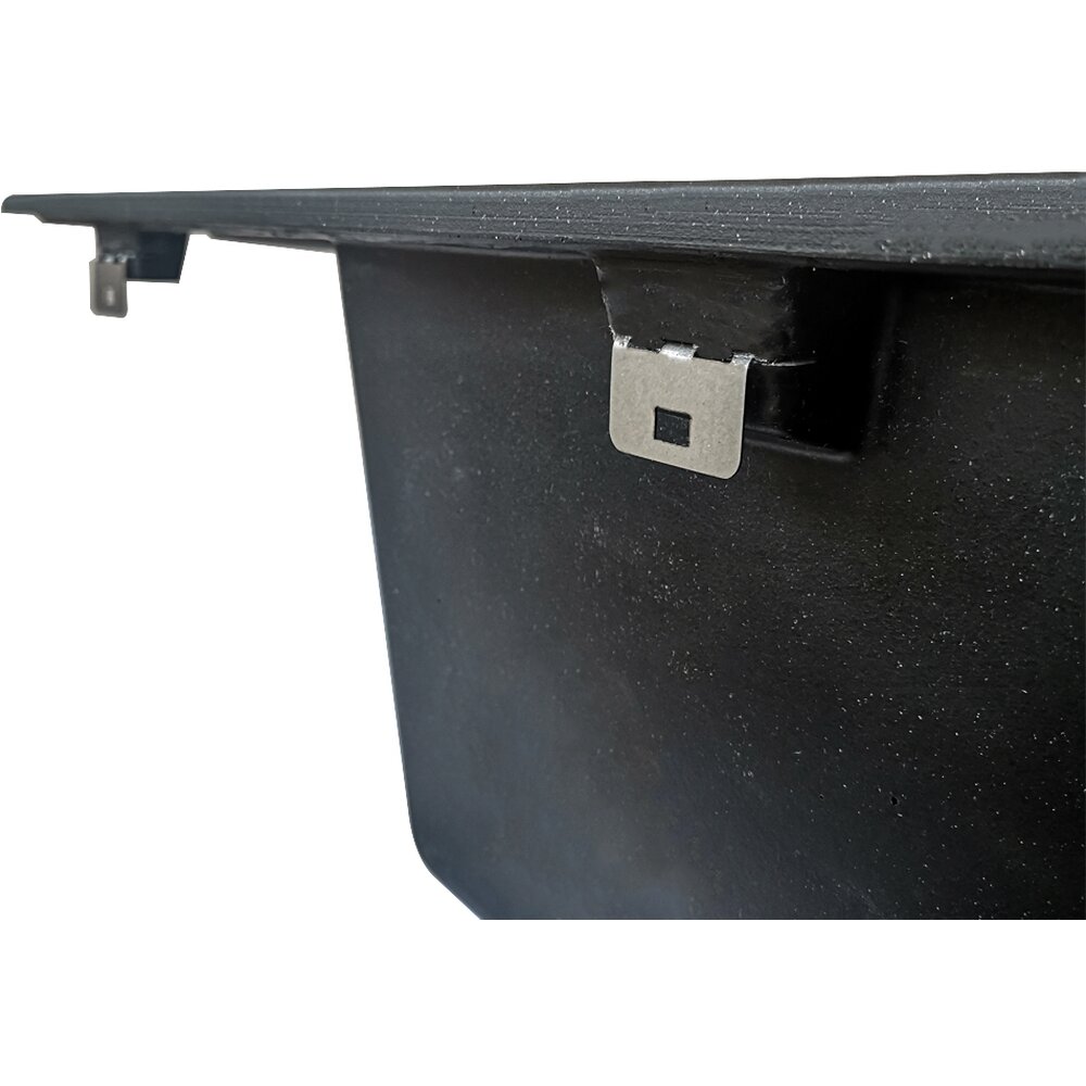 Кухонные мойки SILVIA (BLACK QUARTZ) 610х495х210 Фото - Кухонные мойки SILVIA (BLACK QUARTZ) 610х495х210