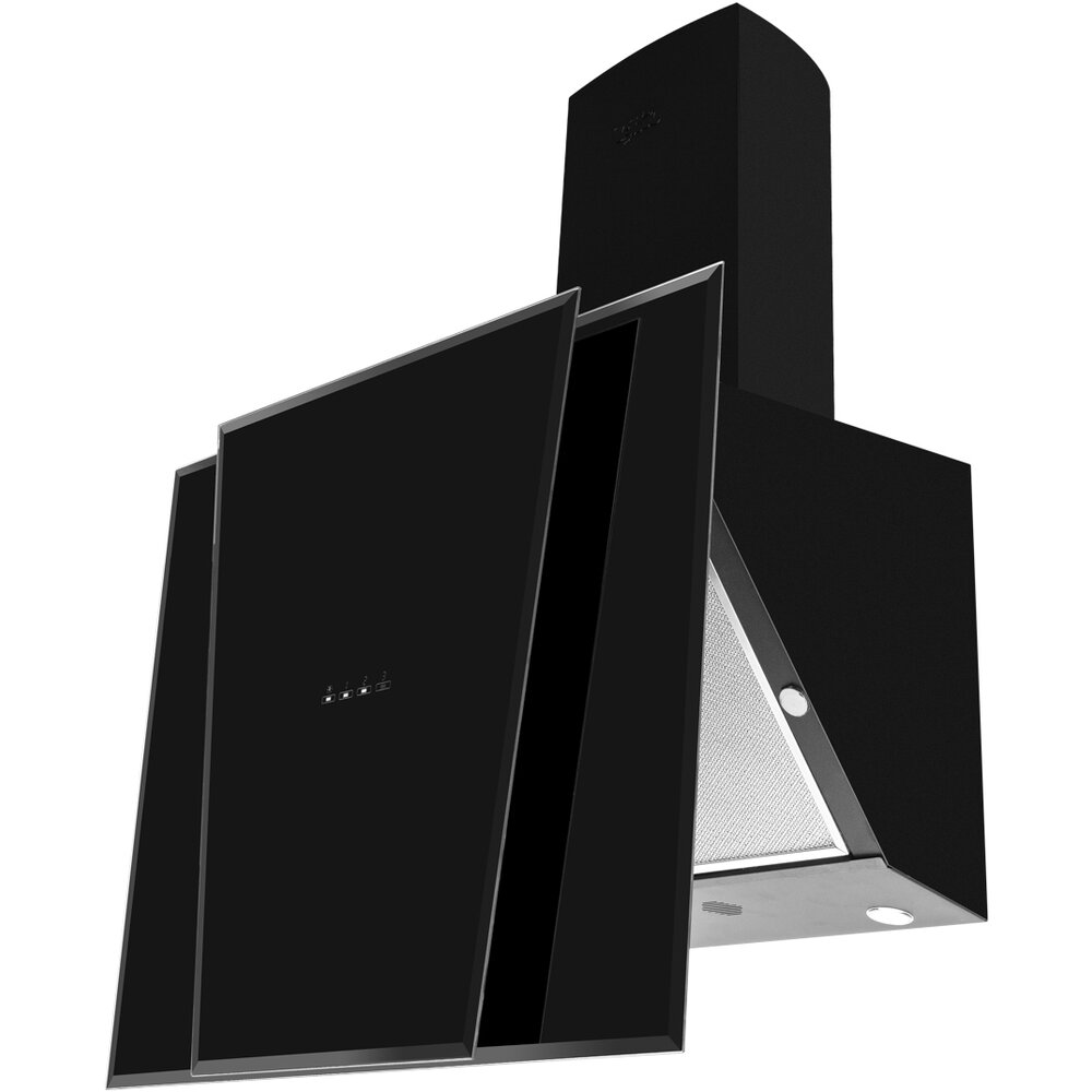 Фото - Вытяжка TORINO 60 BK (1000) TRC IT SD