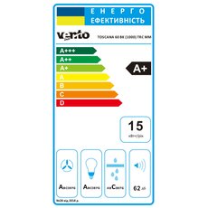 Вытяжка TOSCANA 60 BK (1000) TRC MM