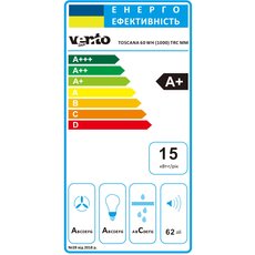 Вытяжка TOSCANA 60 WH (1000) TRC MM