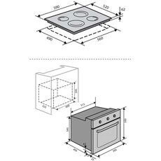 Комплект EO60MT-6K X + HG C7 CEST (X) Комплект EO60MT-6K X + HG C7 CEST (X)