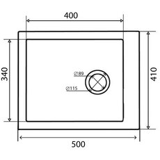 Кухонная мойка Ventolux AMORE (GRAPHIT QUARTZ) 500x410x190