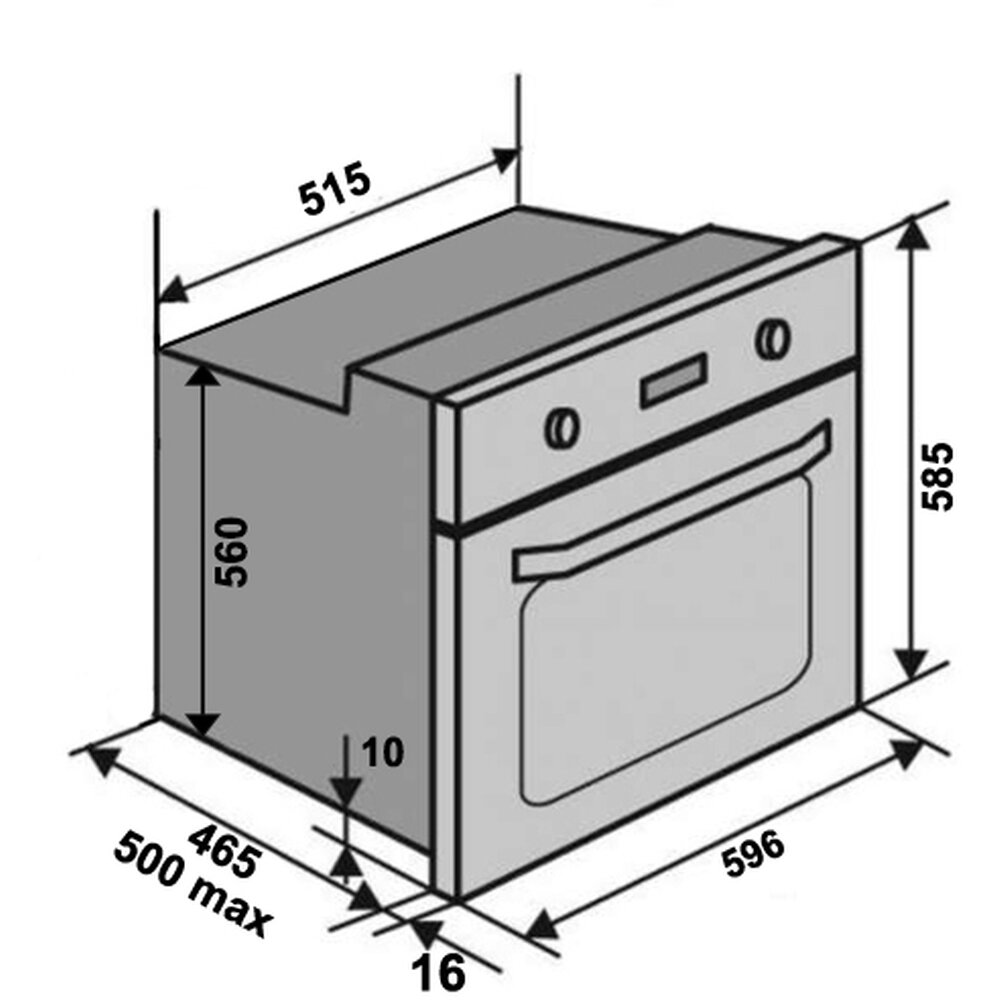 Фото - Электрические духовые шкафы EO60TC-5P BG