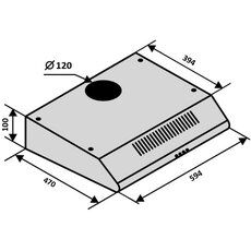 Вытяжка FLAT 60 WH Вытяжка FLAT 60 WH