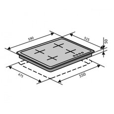 Варочная поверхность HG640-TA3G CEST (IVORY)
