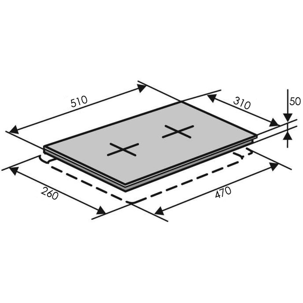 Фото - Варочная поверхность HG320 CEST (BK) 7
