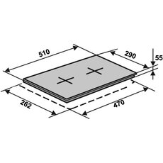 Варочная поверхность HG320 CS (BK) 7