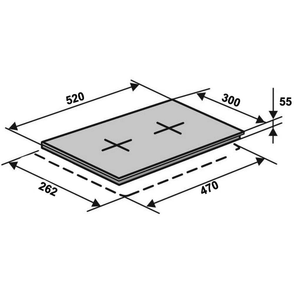 Фото - Варочная поверхность HG320 RCS (BK) 7