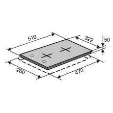 Варильна поверхня HG320G CEST (BK) 11