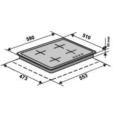 Варочная поверхность HG L7 CS (BK)