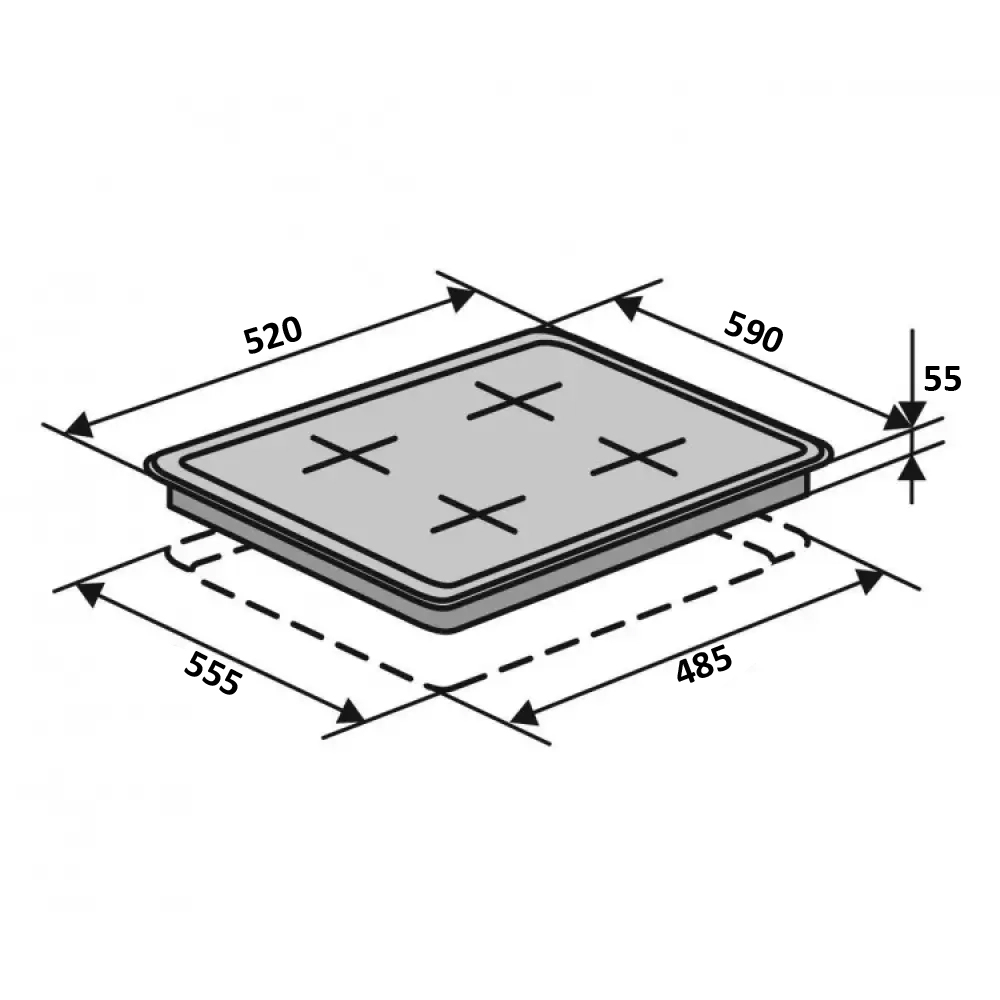 Фото - Індукційна варильна поверхня HI 64 TC FZ