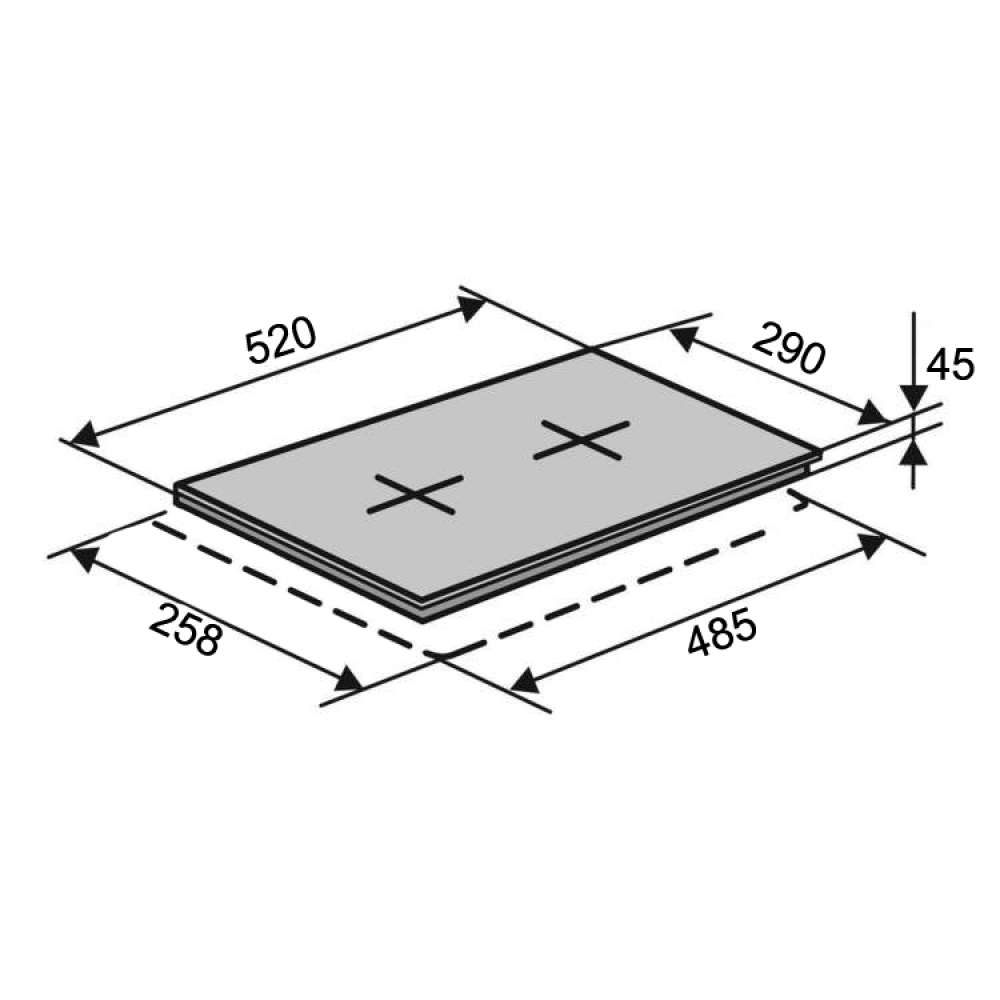 Фото - Электрическая Варочная поверхность HV 33 TC