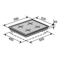 Электрическая Варочная поверхность HV 65 TC SL