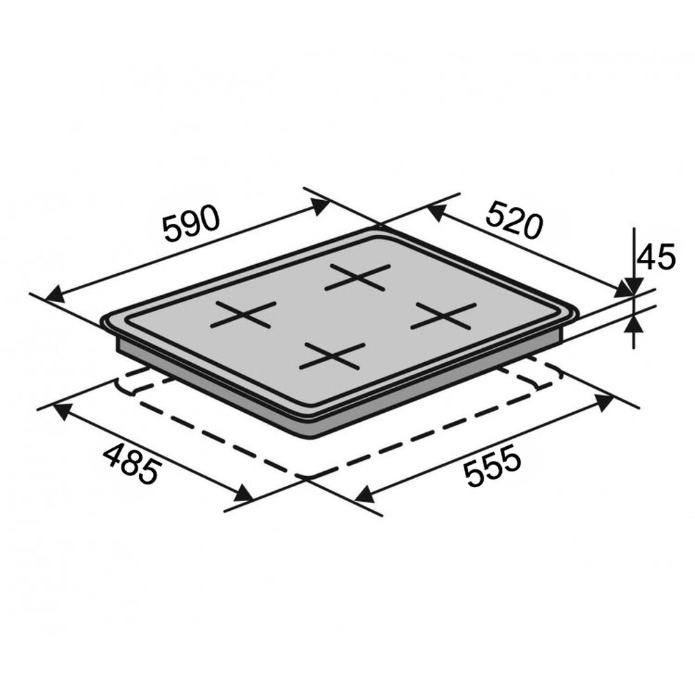 Фото - Электрическая Варочная поверхность HV 66 TC SL