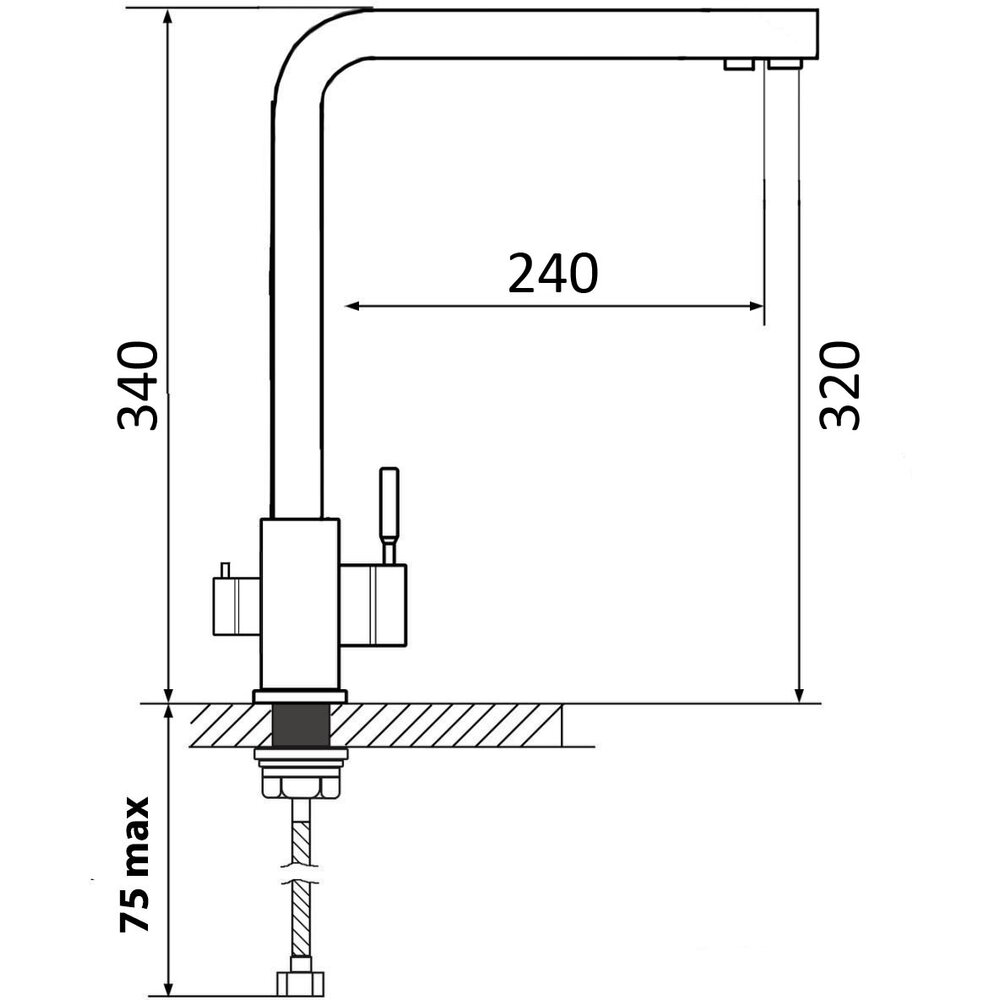 Фото - Змішувач Ventolux KFPW 09 BN