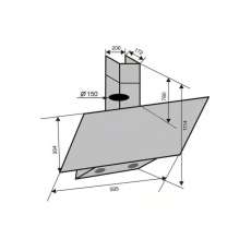 Витяжка MIRROR 60 MBG (1000) TC MS TH