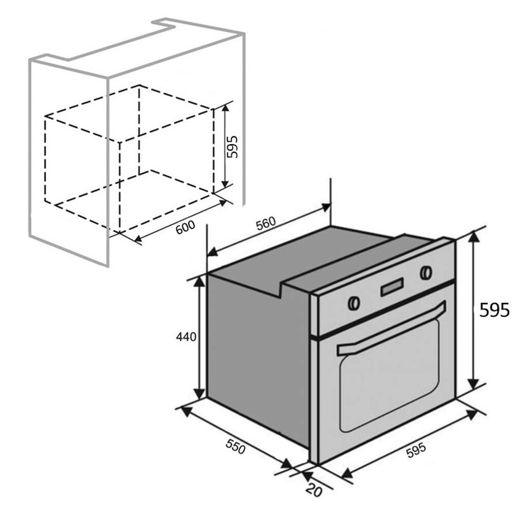 Духовые шкафы MONTE CARLO 6 RTC (BG) Фото - Духовые шкафы MONTE CARLO 6 RTC (BG)