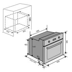 Духові шафи SOHO 6 MT (BK) Духові шафи SOHO 6 MT (BK)