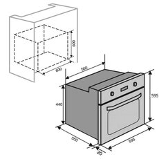 Духові шафи VERONA 6 MT (BK)