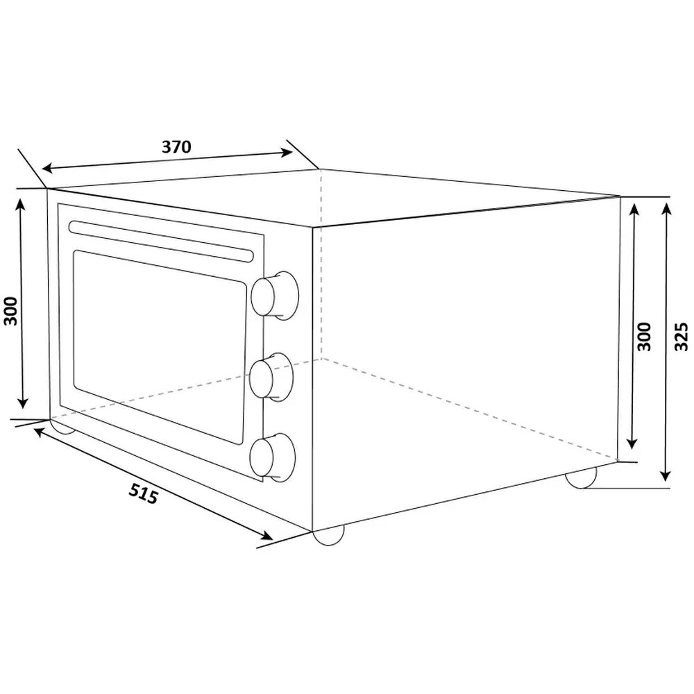 Фото - Електричні печі VERONIKA 36 WH