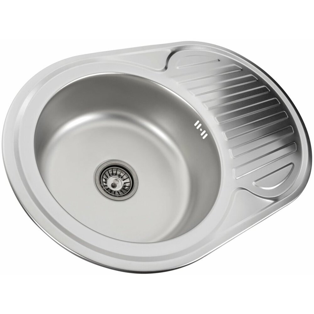 Фото - Кухонна мийка з нержавіючої сталі Platinum 7750 САТИН (0,8/180 мм)