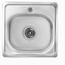 Кухонна мийка з нержавіючої сталі Platinum САТИН 3838 (0,6/160 мм)