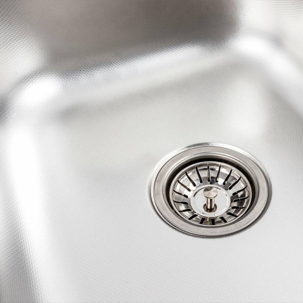 Фото - Кухонна мийка з нержавіючої сталі Platinum 9550В ДЕКОР (0,8/180 мм)