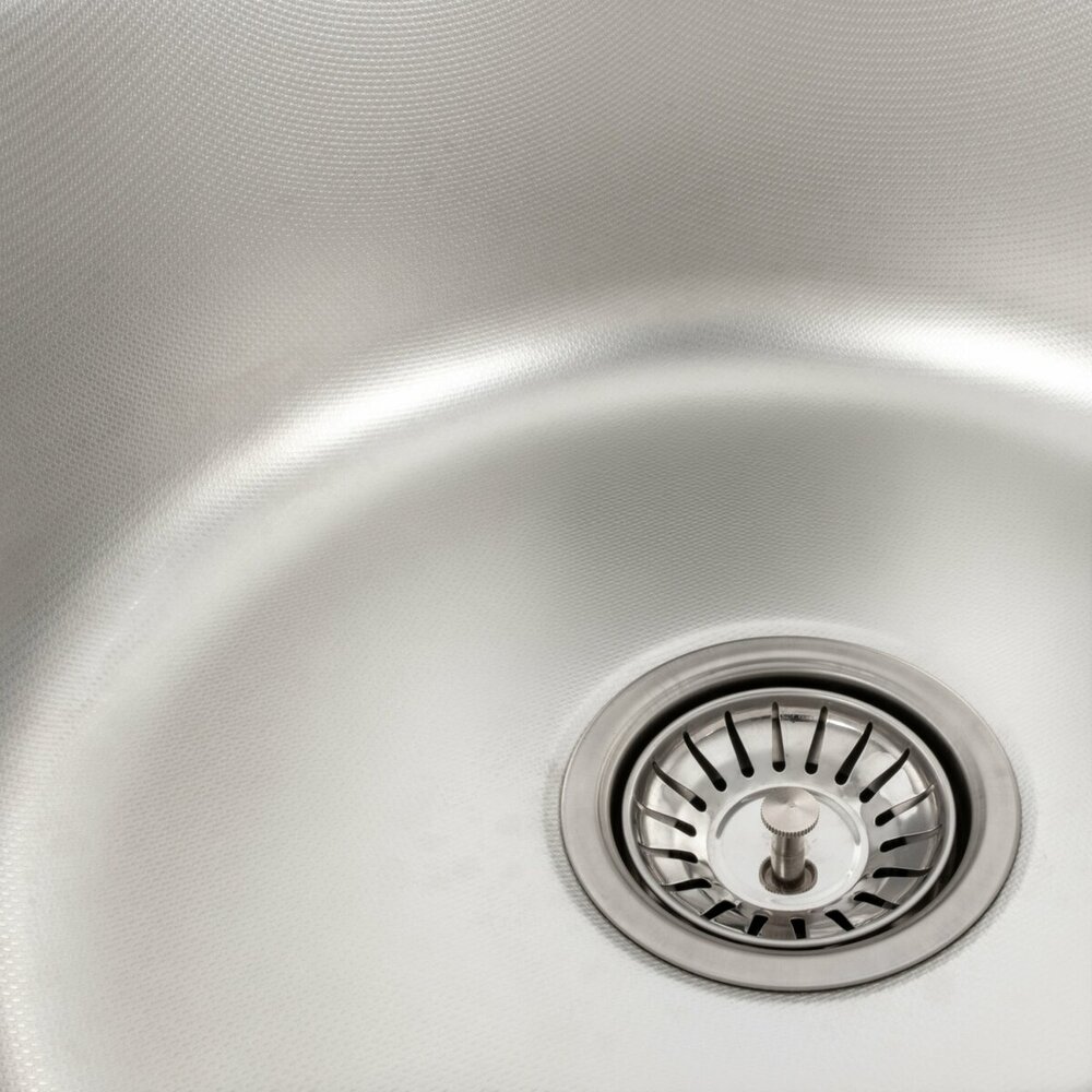 Фото - Кухонна мийка з нержавіючої сталі Platinum ДЕКОР 5844 (0,8/180 мм)