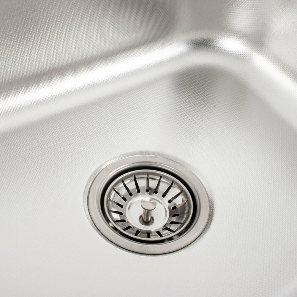 Фото - Кухонна мийка з нержавіючої сталі Platinum ДЕКОР 4947 (0,8/180 мм)