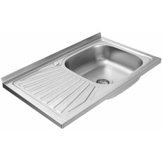 Кухонна мийка з нержавіючої сталі Platinum САТИН 8050 R (0,7/160 мм)
