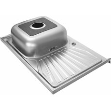 Кухонна мийка з нержавіючої сталі Platinum САТИН 8050 R (0,7/160 мм)