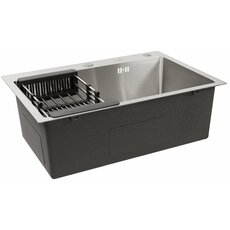 Кухонна мийка Valeso Handmade 650х450х220 (товщина 3,0/1,5 мм дозатор в комплекті)