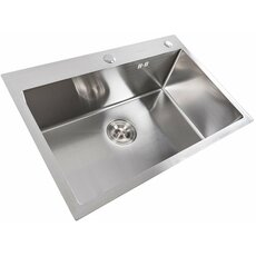 Кухонна мийка Valeso Handmade 650х450х220 (товщина 3,0/1,5 мм дозатор в комплекті)