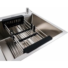 Кухонна мийка 78*50С R нержавійка Valeso Handmade (поглиблена полиця, 3.0/1.0 мм)