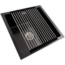 Кухонна мийка PVD чорна СМ 44*44 Valeso Handmade (монтаж під стільницю)