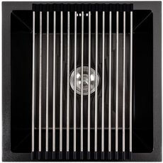 Кухонна мийка PVD чорна СМ 44*44 Valeso Handmade (монтаж під стільницю)